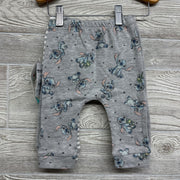 NEW 3 Pk Harem Pants Stripes Stitch Stars 3-6M