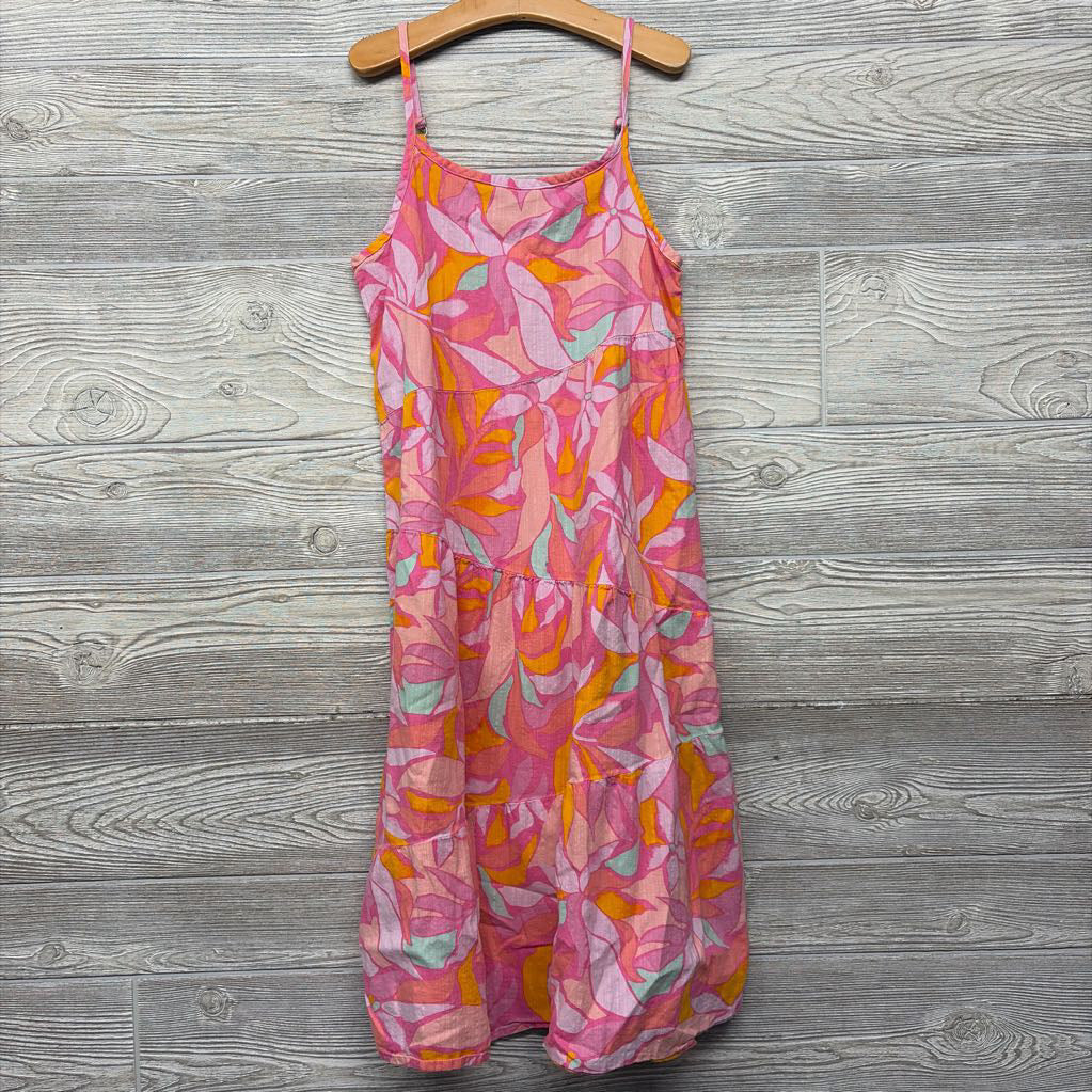 Tank Tiered Dress Flowers 7