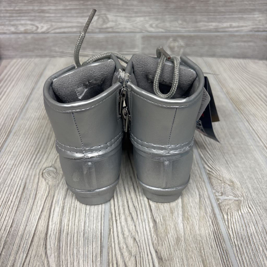 NEW Metallic Duck Boots 6C
