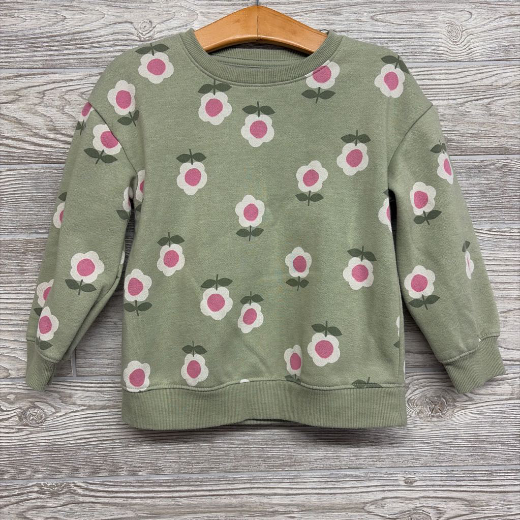 Crewneck Flowers 3T
