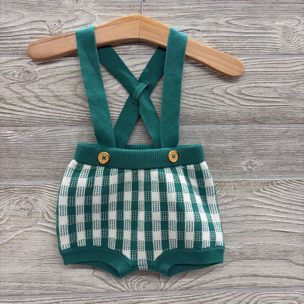 Knit Suspender Bummies 0-3M