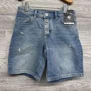 NEW Button Fly Loose Denim Shorts* 6-7