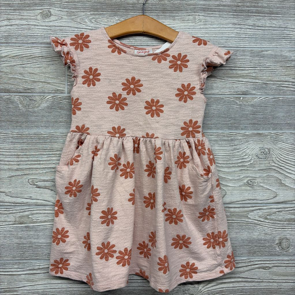 Dress Flowers Lettuce Trim 4T