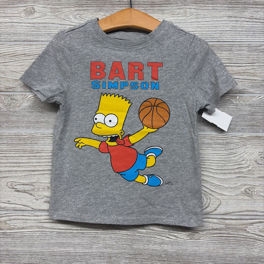 Shirt Bart Simpson Basketball 3T