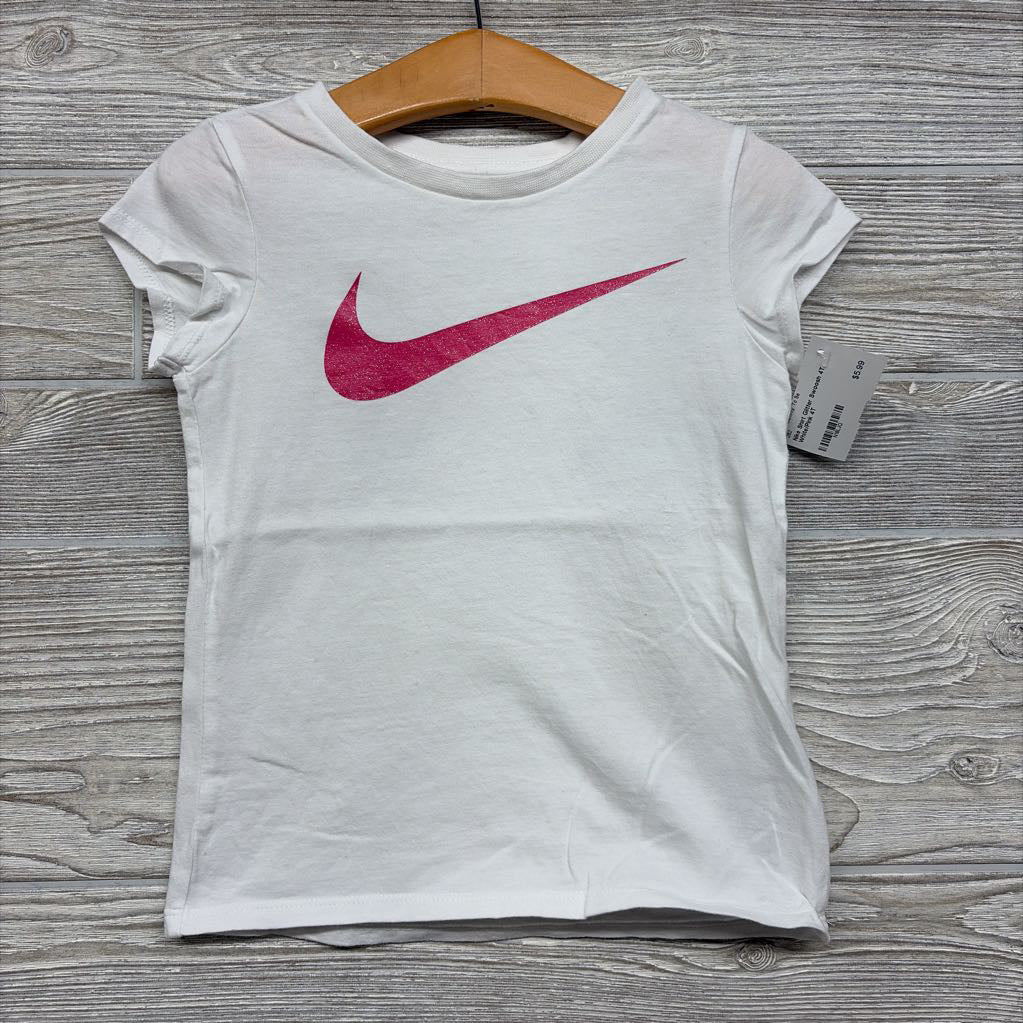 Shirt Glitter Swoosh 4T