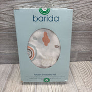 NEW Muslin Swaddle & 3 Burp Cloths