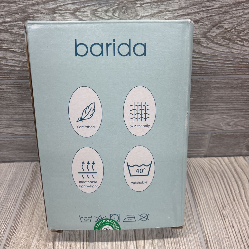 NEW Muslin Swaddle & 3 Burp Cloths