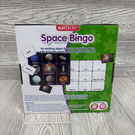 Match It! Space Bingo