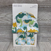 NEW Hat & Mittens Set Dinosaurs