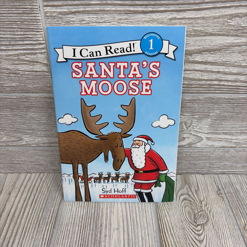 I Can Read! Santa's Moose Paperback Book