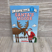 I Can Read! Santa's Moose Paperback Book