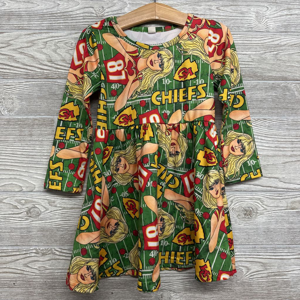 LS Dress Taylor Swift KC Chiefs 3T