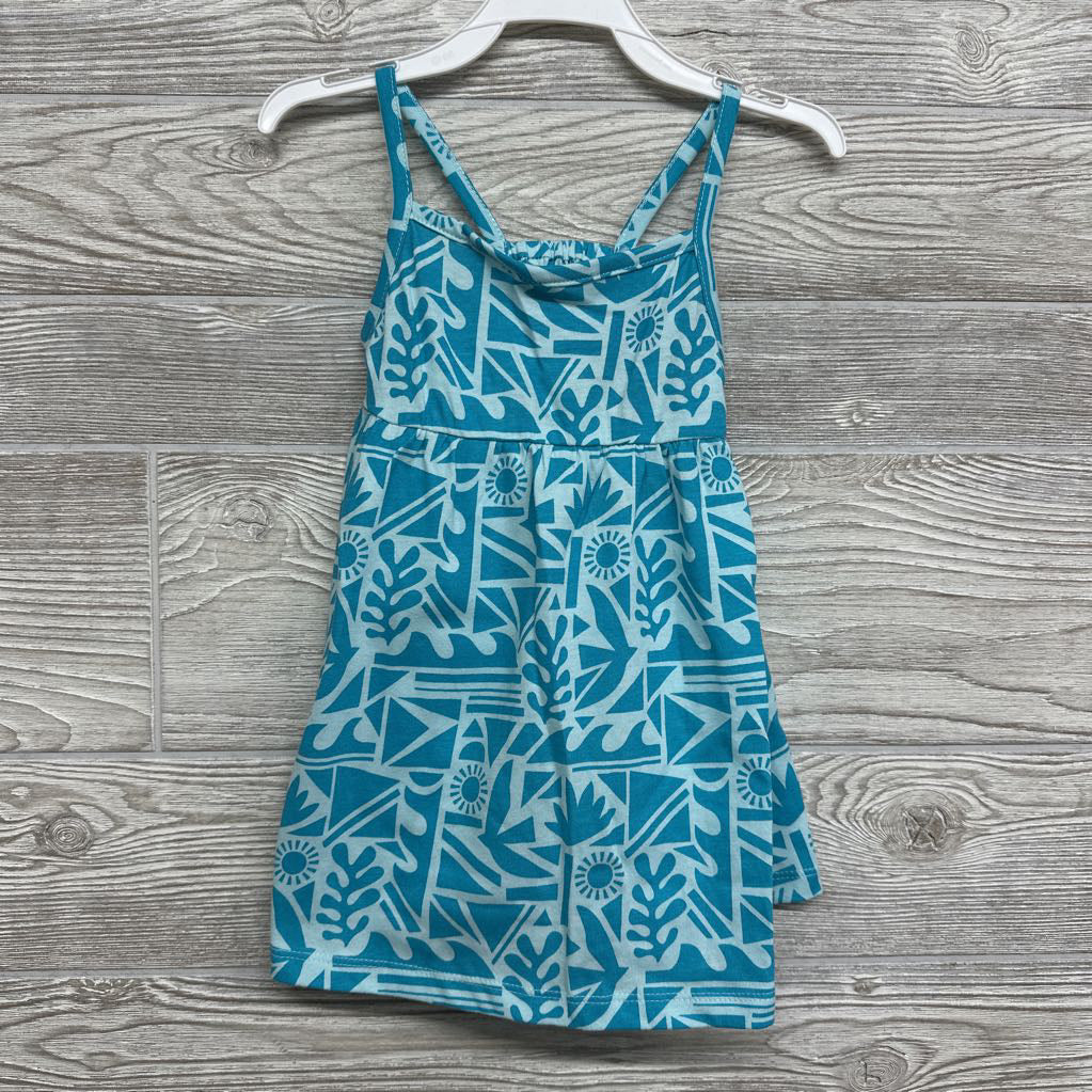 NEW Tank Dress Flowers 18M