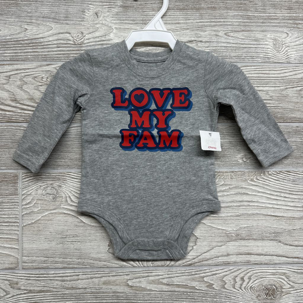 NEW LS Bodysuit Love My Fam 3M