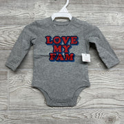 NEW LS Bodysuit Love My Fam 3M