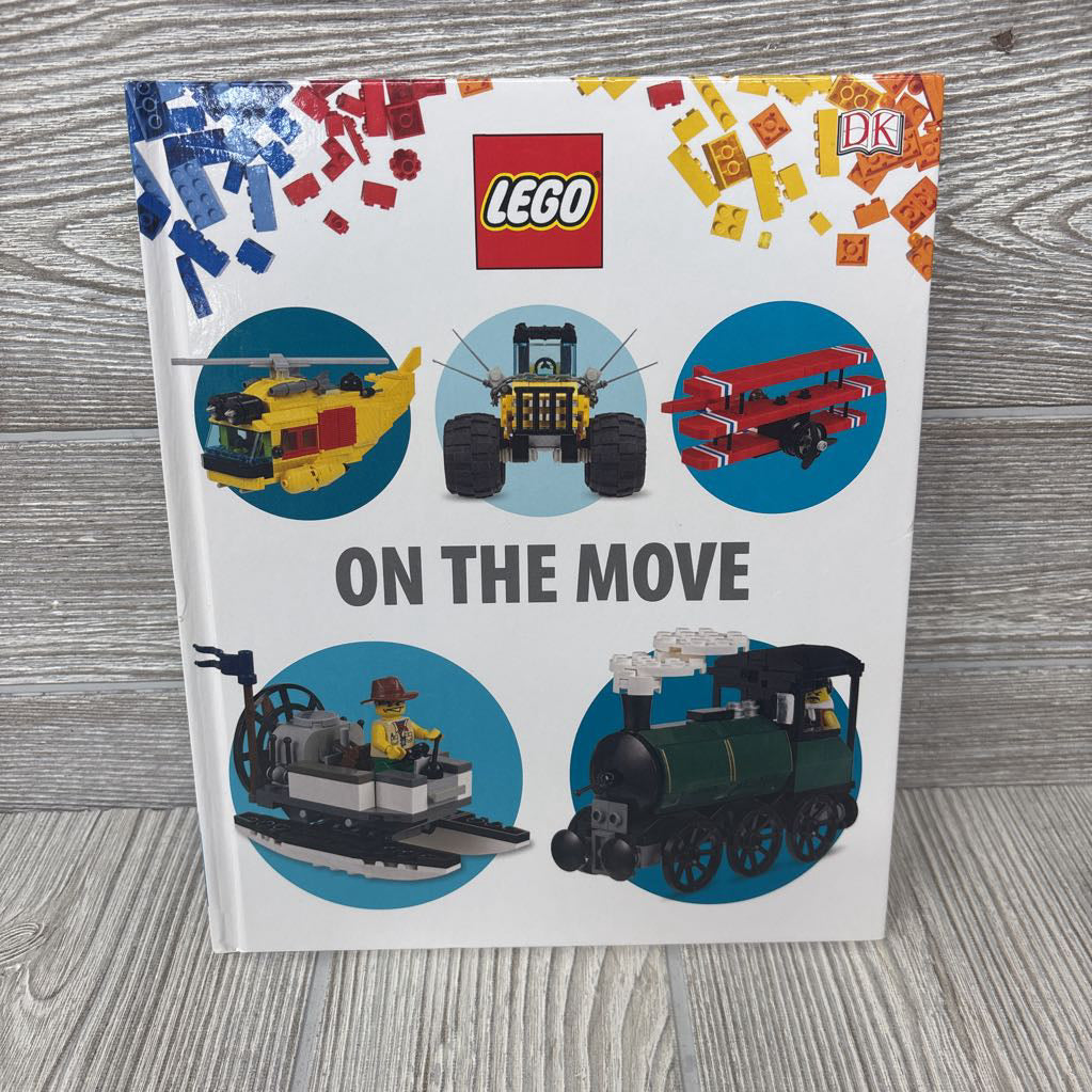 Lego On The Move Hardcover Book