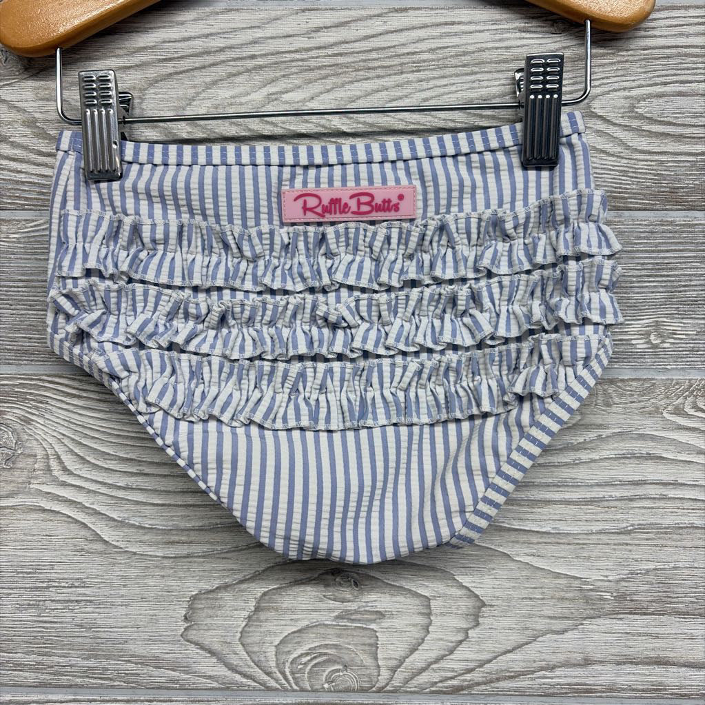 2 Pc Seersucker Swimsuit Stripes 2T
