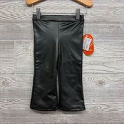 NEW Faux Leather Flare Pants 18M