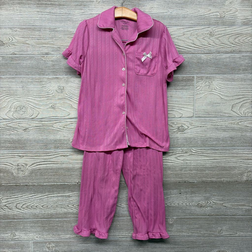 2 Pc Pointelle Button Up PJs 8