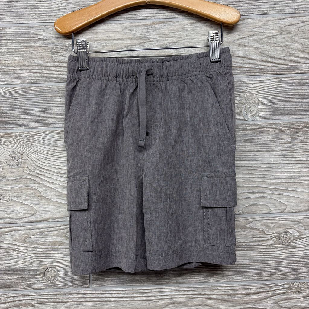 Drawstring Woven Active Cargo Shorts 5-6