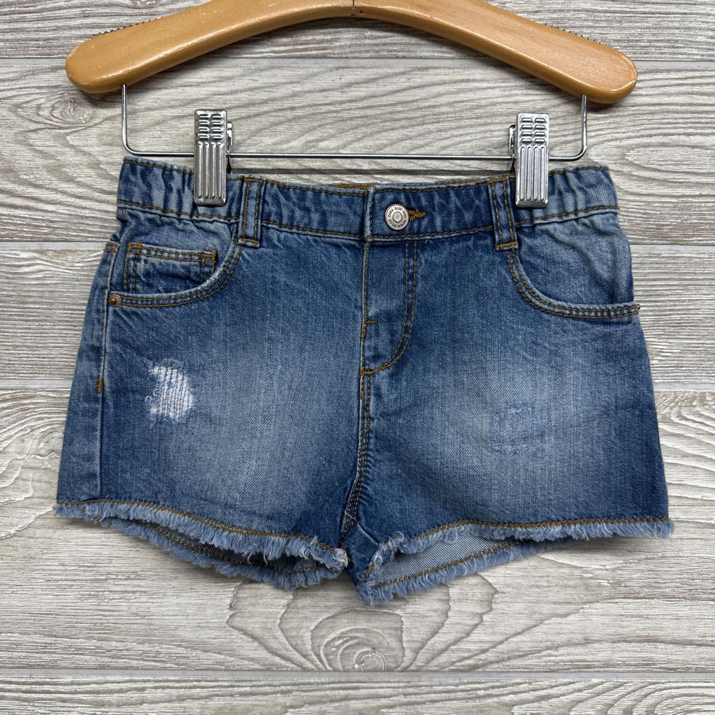 Denim Shorts Frayed 2-3