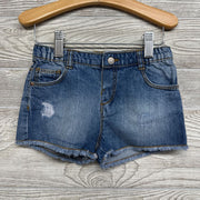 Denim Shorts Frayed 2-3