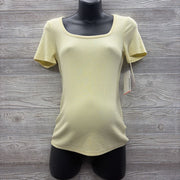 NEW Ribbed Square Neck Shirt Small