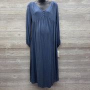 NEW LS Maxi Dress W/ String Belt XS