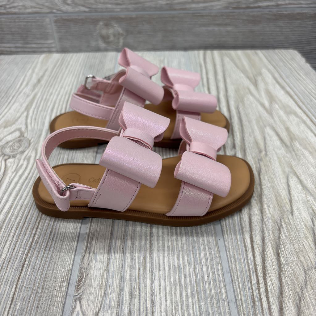 Nw/oT Velcro Sandals Bows 7C