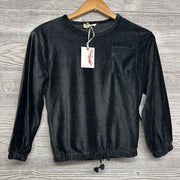 NEW LS Ribbed Shirt Cinched 7-8