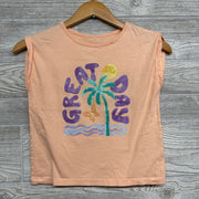 Shirt Great Day Sequin Palm Tree 10