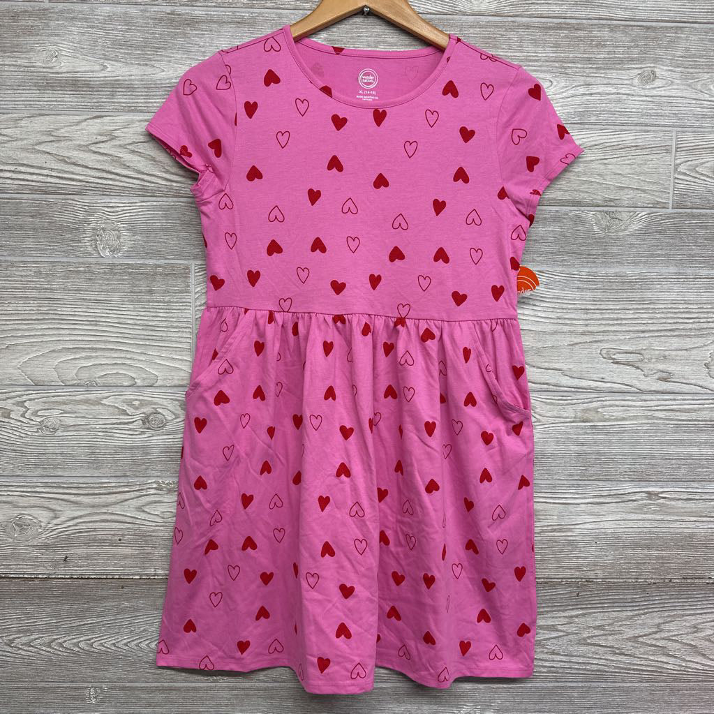 NEW Dress Hearts 14-16