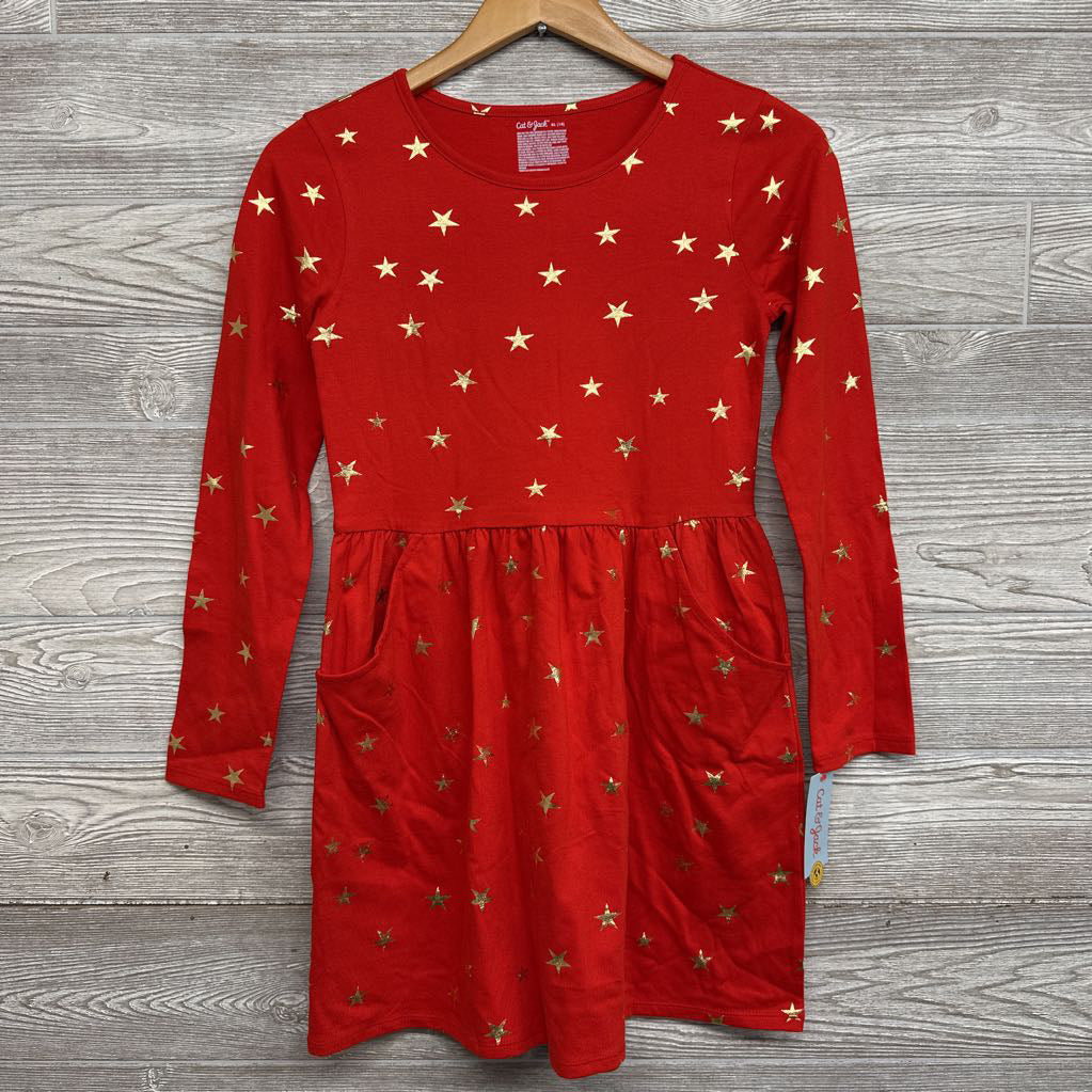 NEW LS Dress Foil Stars 14