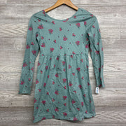 NEW LS Dress Flowers 14