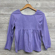 NEW LS Smocked Shirt 10-12 Plus