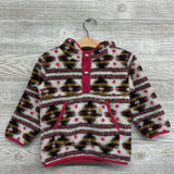 1/4 Zip Sherpa Pullover W/ Hood 2T