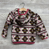 1/4 Zip Sherpa Pullover W/ Hood 2T