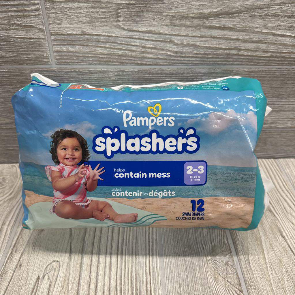 NEW 12 Pk Splashers Swim Diapers