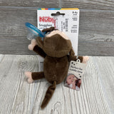 NEW Snuggleez Monkey With Pacifier