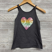 Tank Top Ombre & Sequin Heart 7