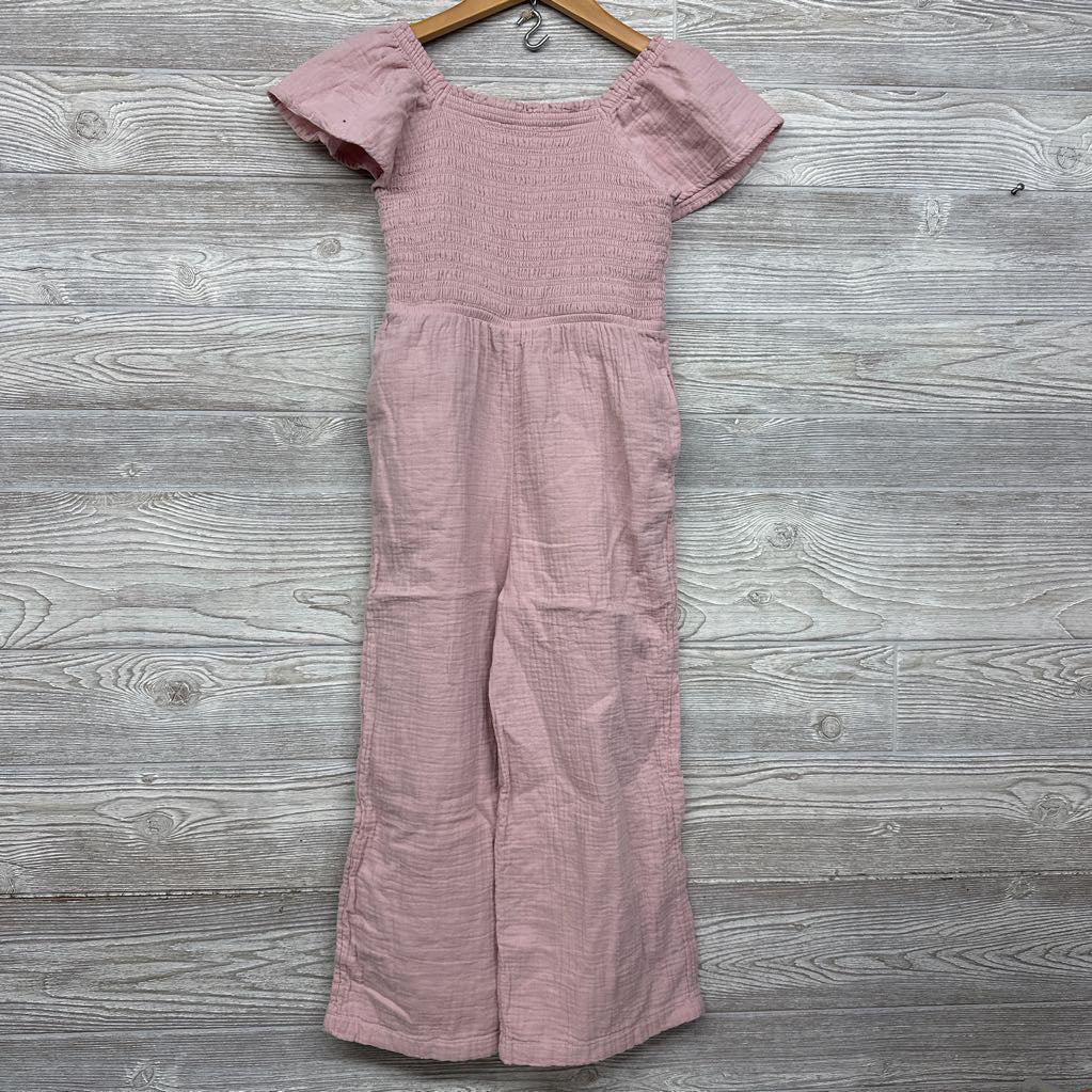 Smocked Gauze Romper 8