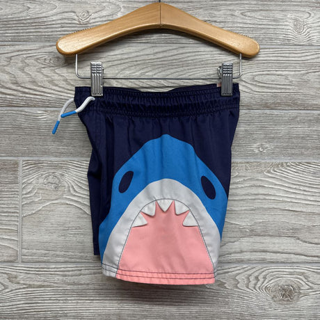 Swim Trunks Shark Face & Teeth 4t