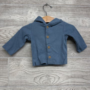 Ribbed Jacket W/ Hood Wooden Buttons 3M