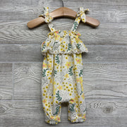 Tank Romper Flowers 0-3M