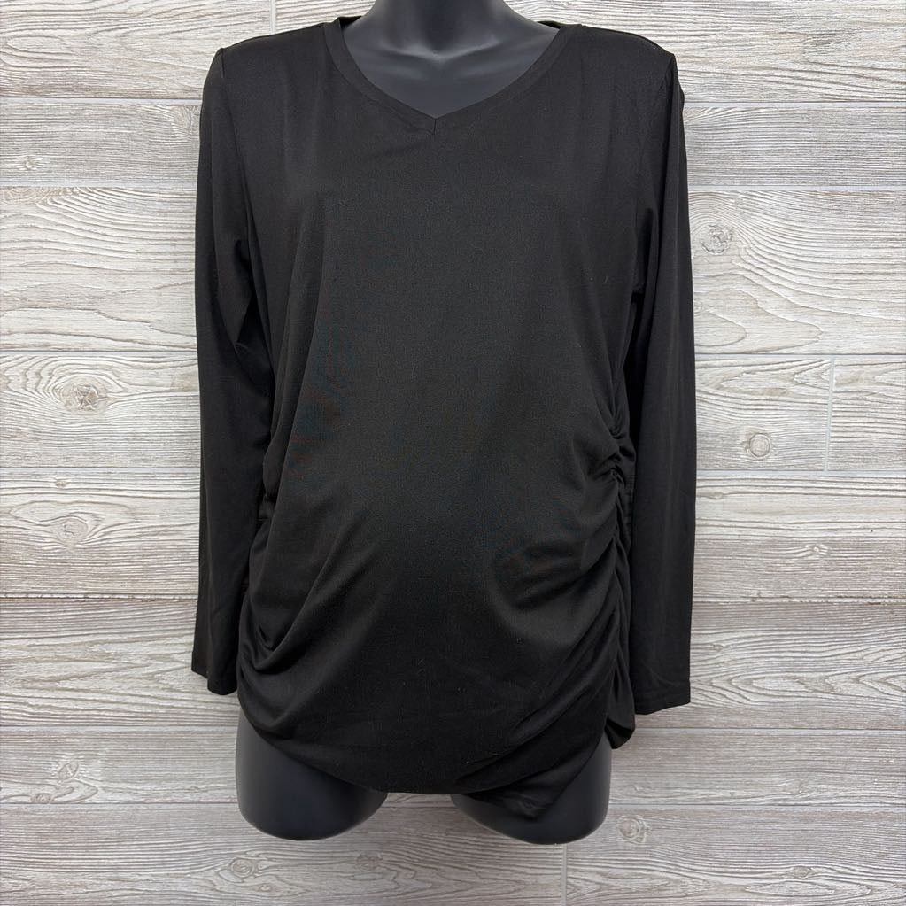 LS Ruched Shirt XL
