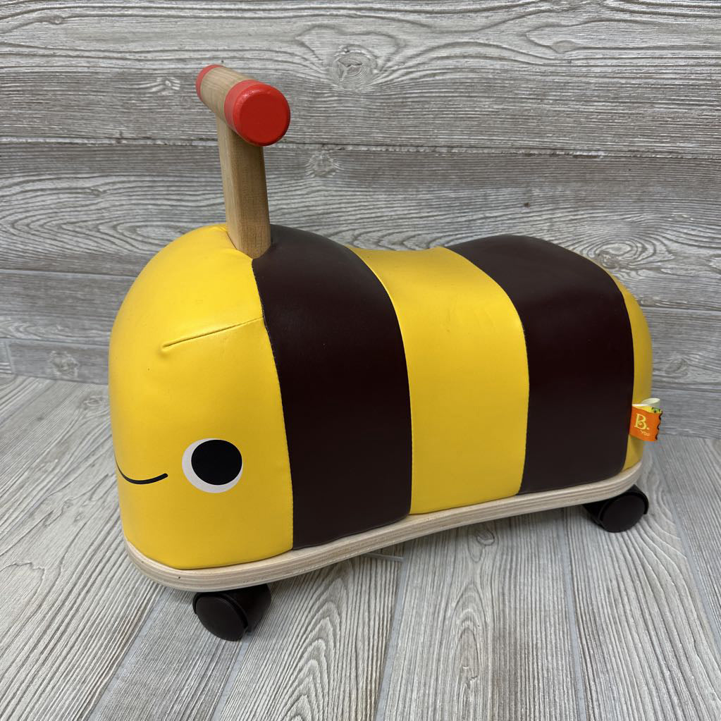 Wooden Bee Ride-On Boom Buggy