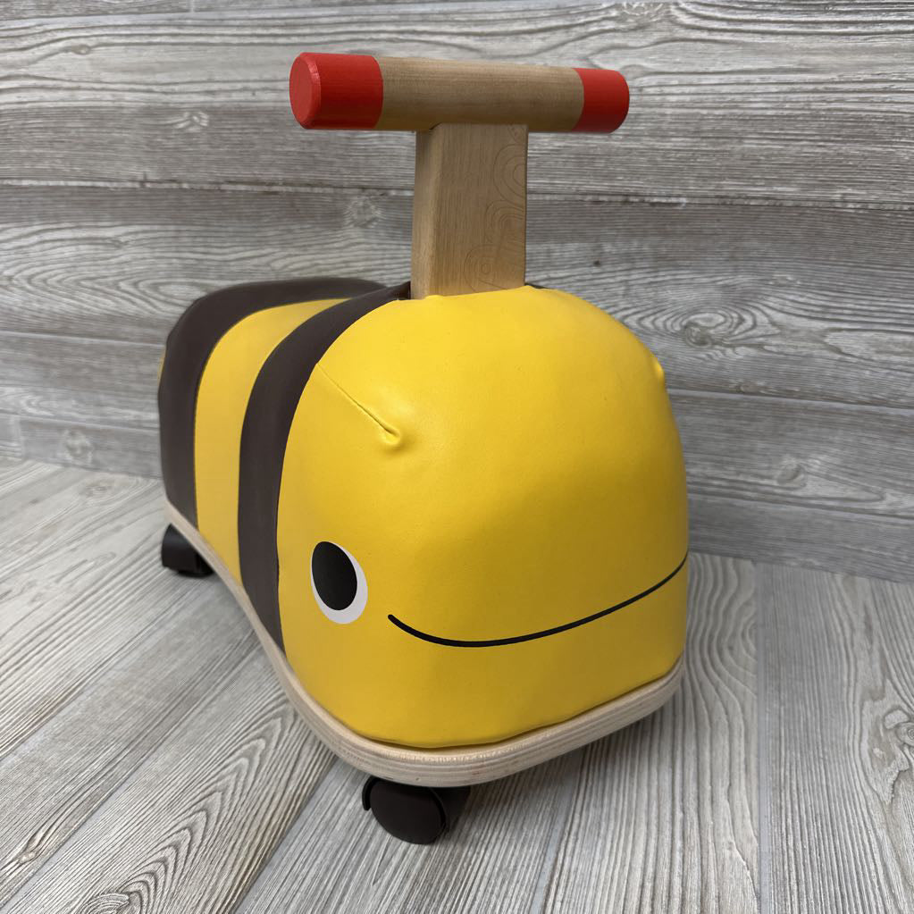 Wooden Bee Ride-On Boom Buggy