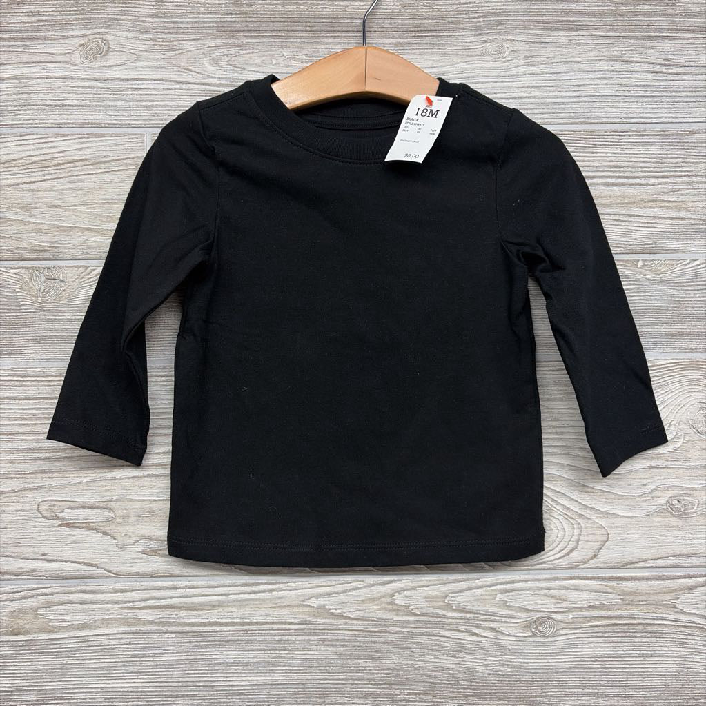 NEW LS Shirt Solid 18M