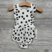 NEW Ribbed Romper Flowers 3-6M