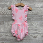 NEW Ribbed Romper Flowers 18M